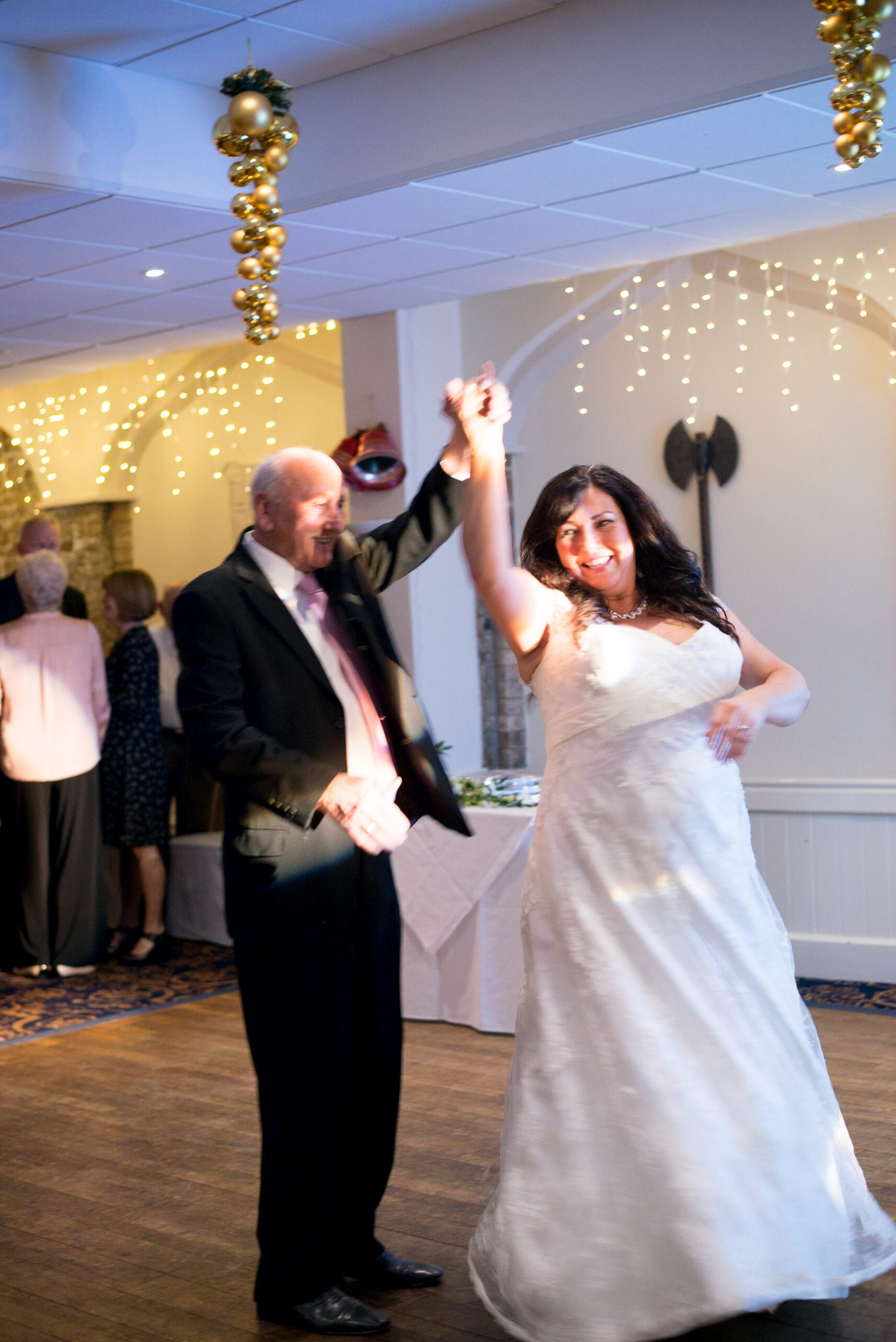 Dance with Dad, yorkshire wedding, first dance