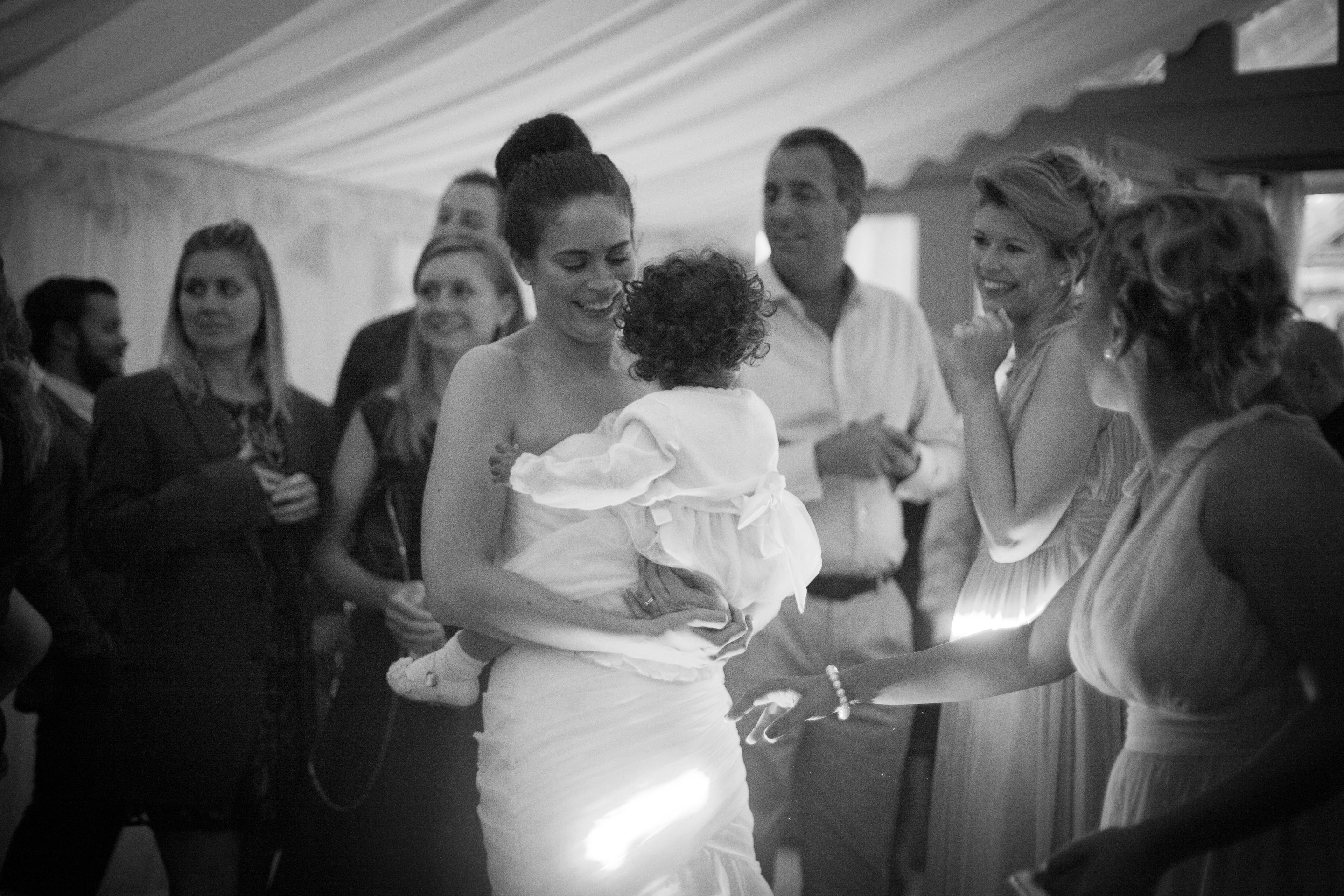 Mum and daughter dance