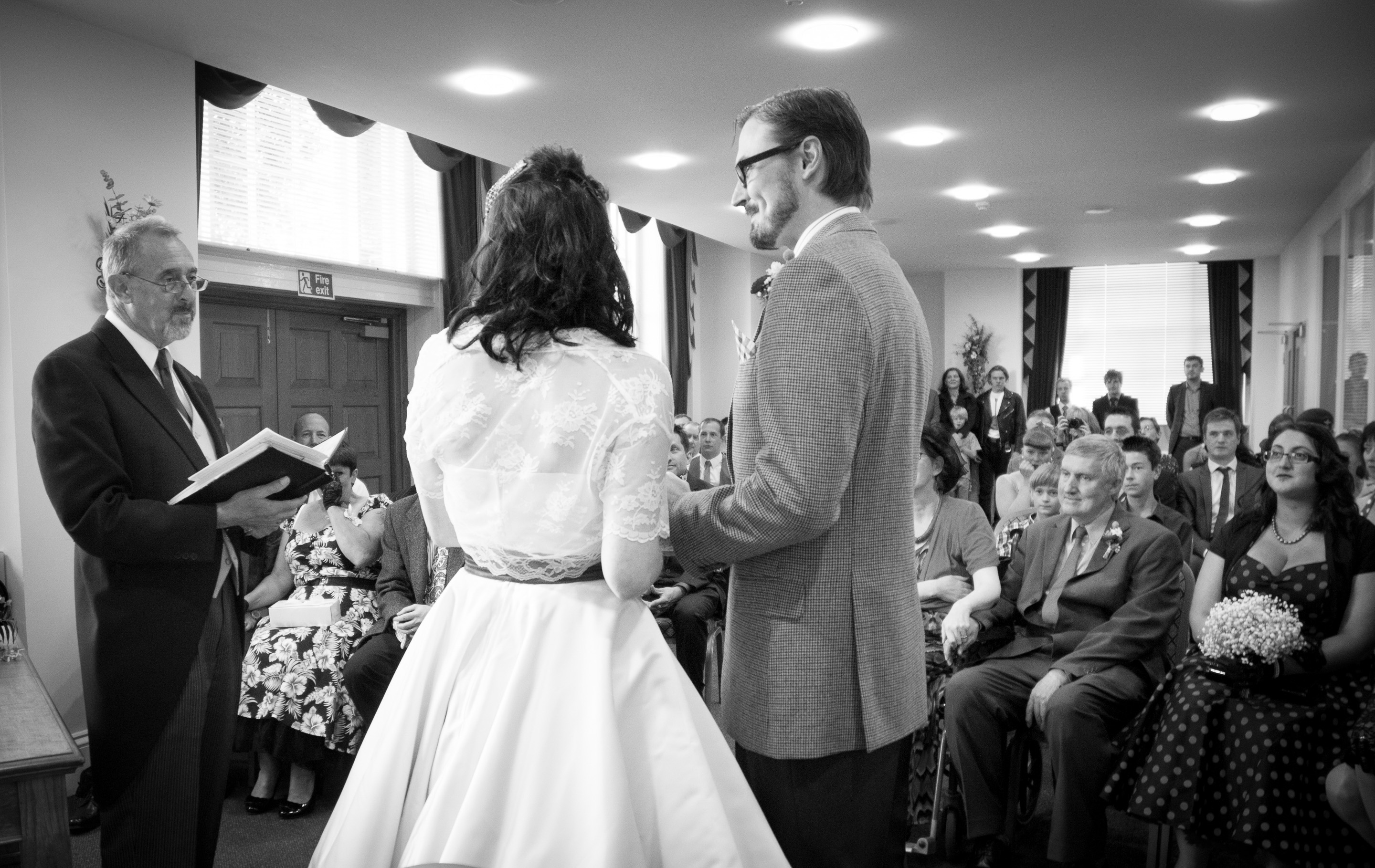 The vows, wedding photography, vintage kent wedding
