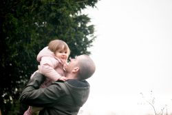dad and daughter shot