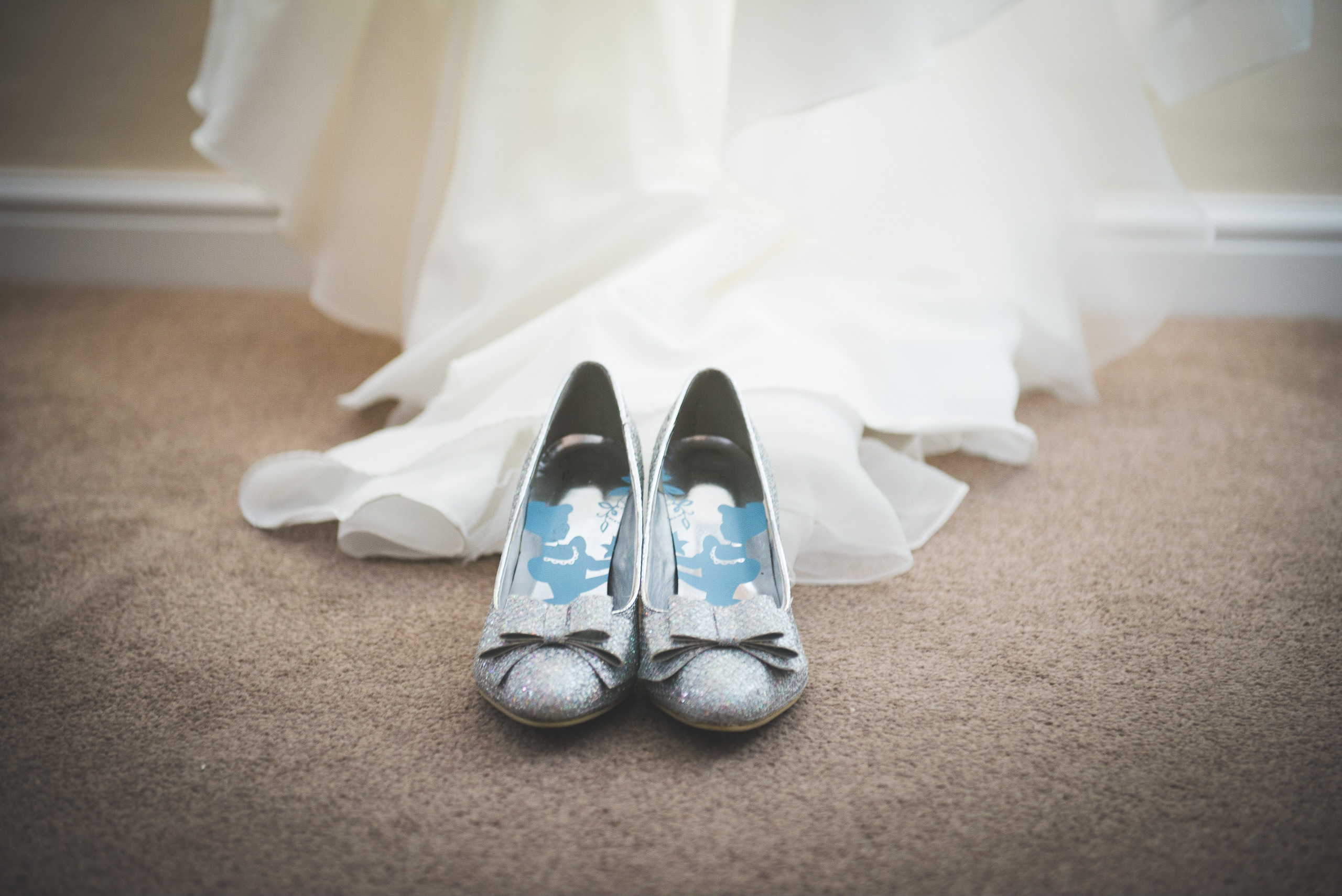 Disney Inspired wedding, cinderella shoes