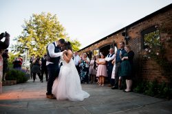 Outdoor first dance