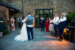 Outdoor first dance