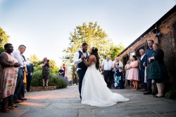 Outdoor first dance