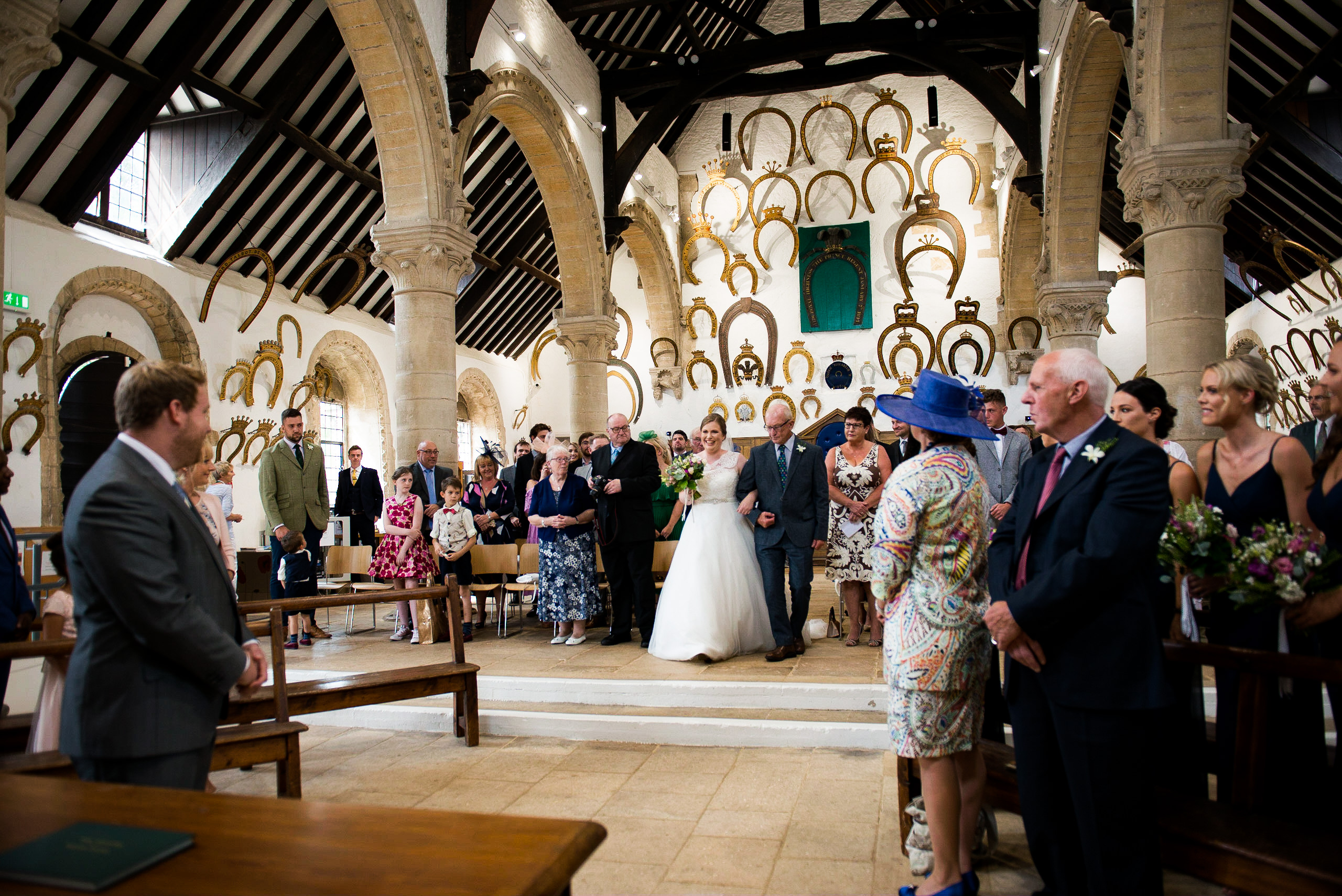 Oakham Castle wedding