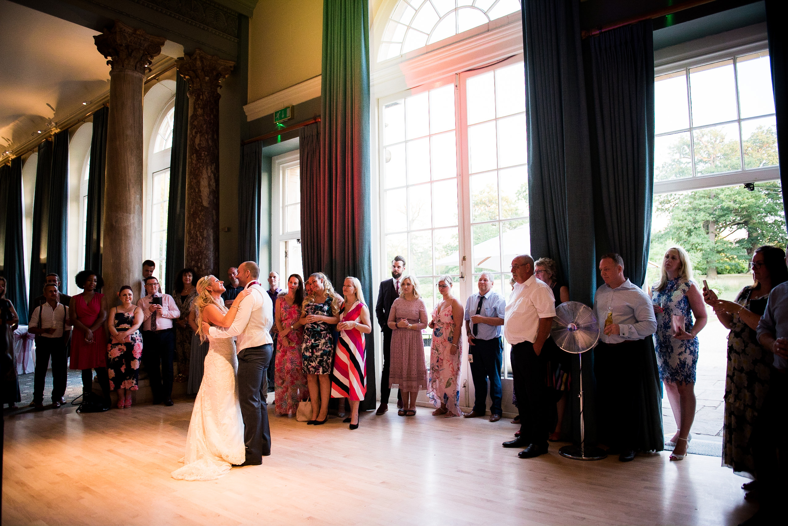First dance at Woburn Sculpture gallery and Woburn Estate