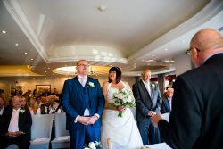 Arrival of the bride